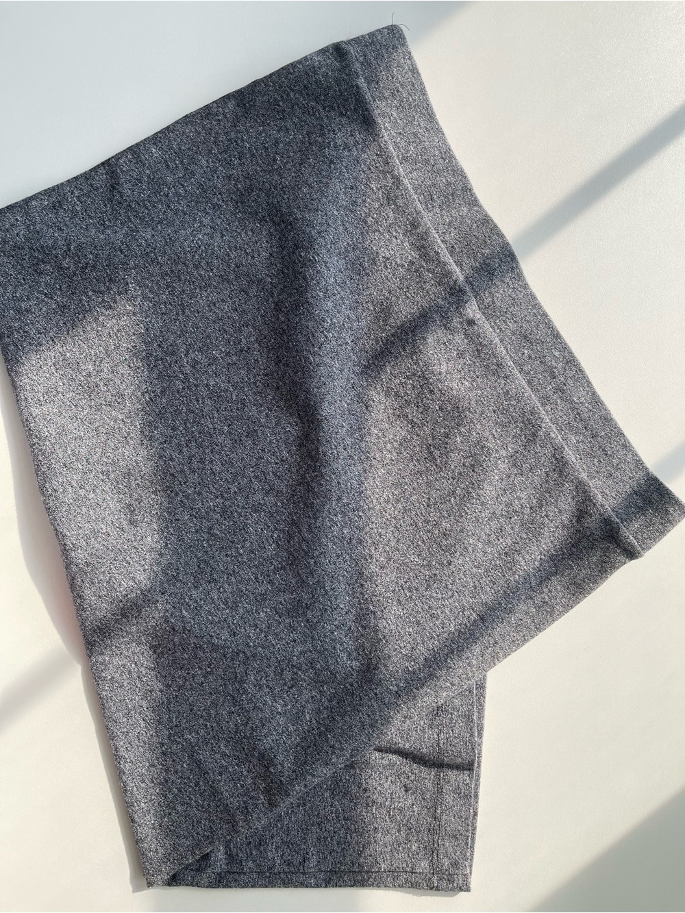 H&M Gray Knit Pencil Skirt